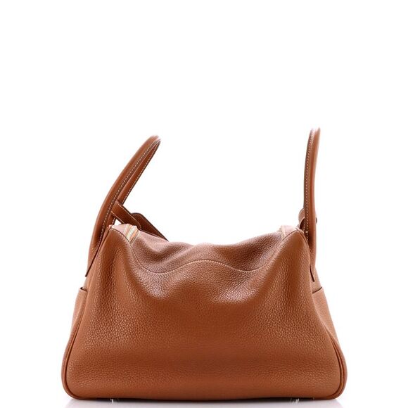Hermes Lindy Bag Clemence 34 Brown - Picture 4 of 9
